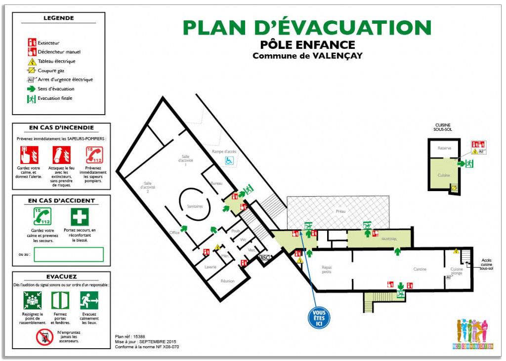 plan evacuation lyon
